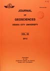 Journal of geosciences Osaka City University